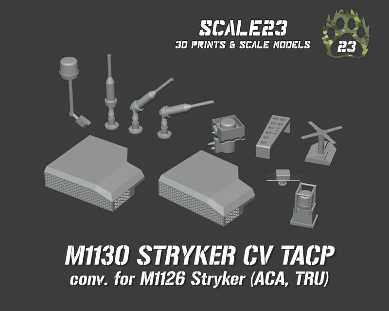 M1130 Stryker TACP CV conversion - 1/72 scale