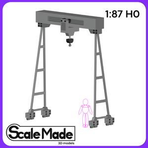 Small Cargo/Freight Crane - H0 scale 1:87