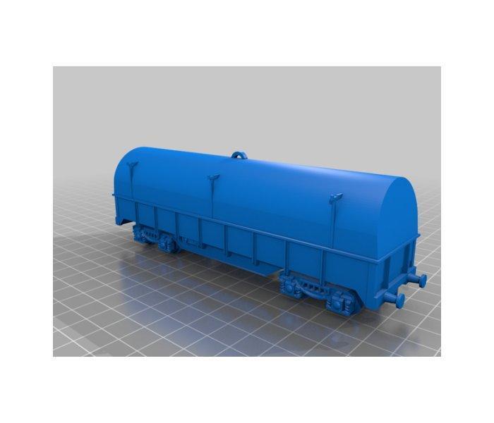 coil holder kit with cover for WAGON 42 TONS LOW FLANKS H0