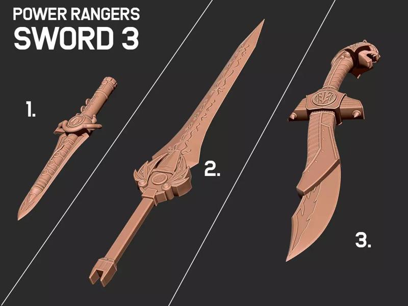 Power rangers Sword Collection