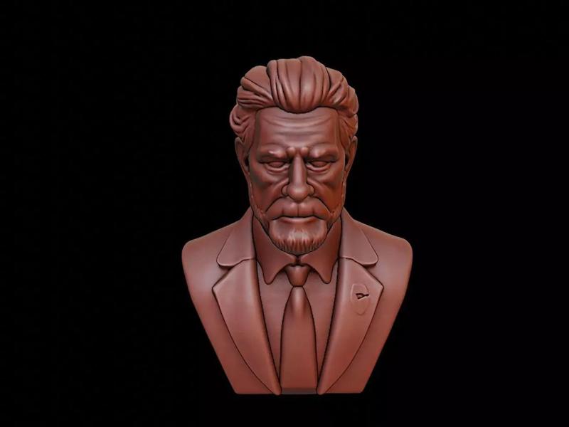 Michael Faraday Bust