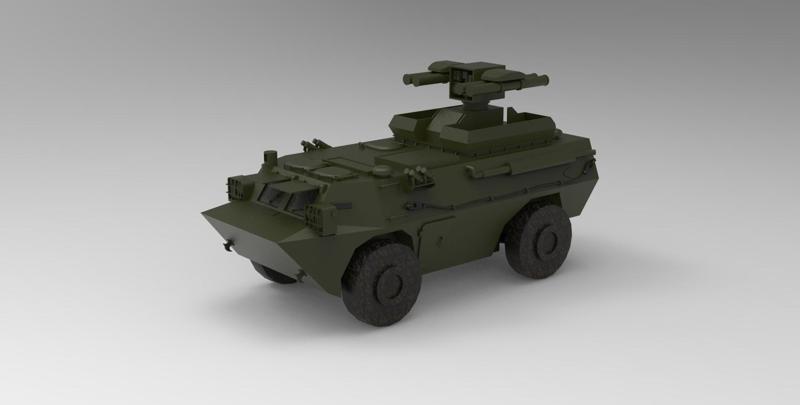 anti-tank guided missile