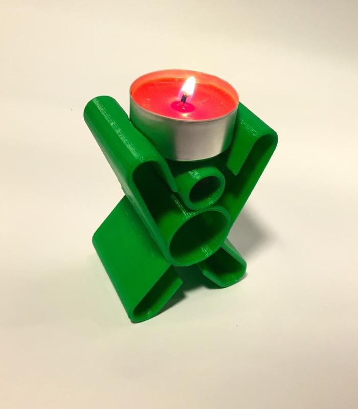 Erlman: The Strong Man Candle Holder