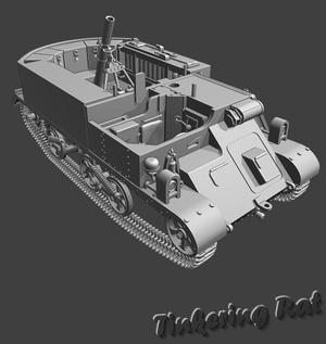 Australian WWII 3 Inch Mortar Carrier