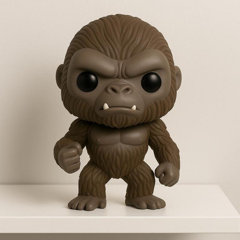 King Kong Funko Pop - 3D Printable Figurine (STL) 🦍🏙️