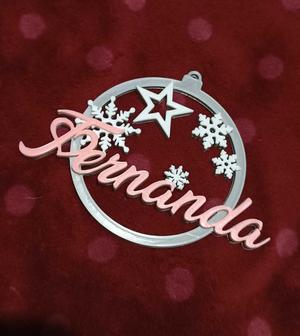 Personalized Christmas sphere