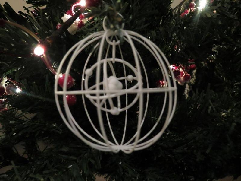 Christmas Atom Bauble