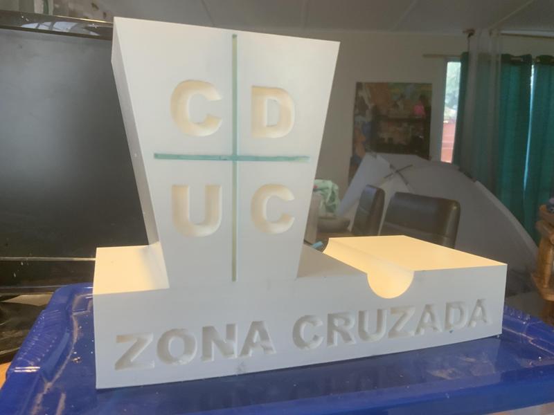 Pencil Holder and Cell Phone Holder Catholic University