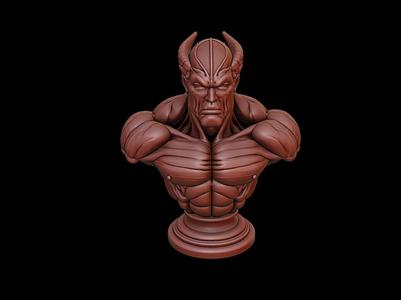 Galactus Bust