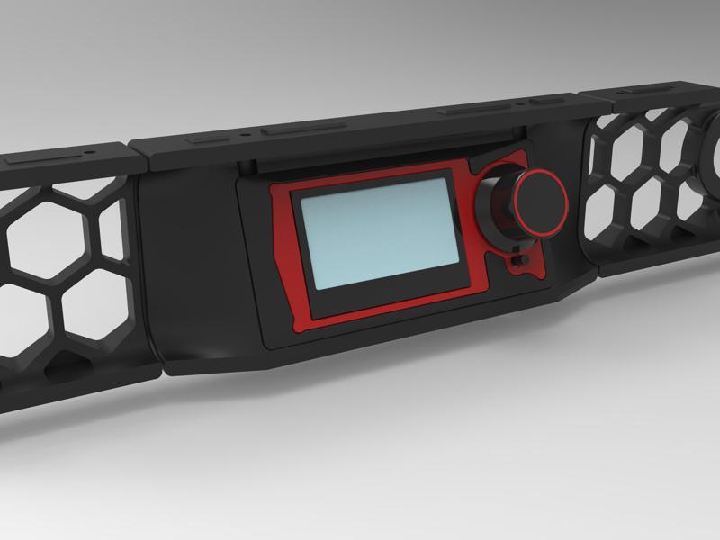 Voron 2.4 and Trident, BTT Mini12864 Display Case