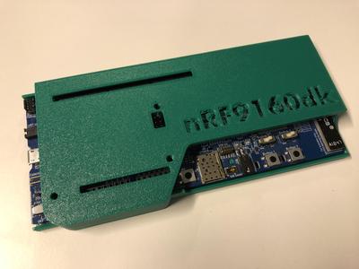 nRF9160 DK casing