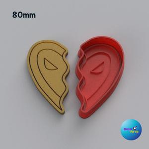 80mm Deadpool Cookie Cutter