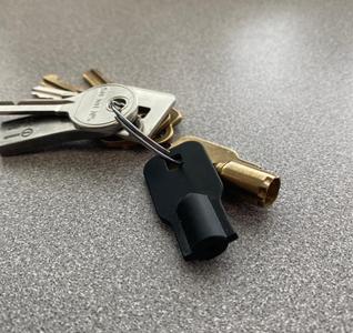 Double-Bit Enclosure Key (3mm) for Electrical Cabinet