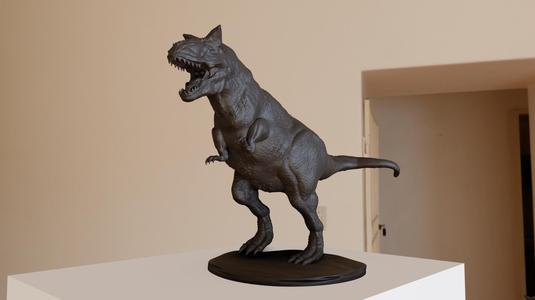 Carnotaurus dinosaur roaring stl