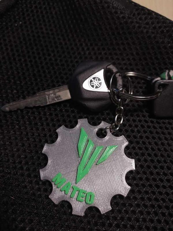CUSTOMIZABLE YAMAHA MT SERIES KEYCHAIN 