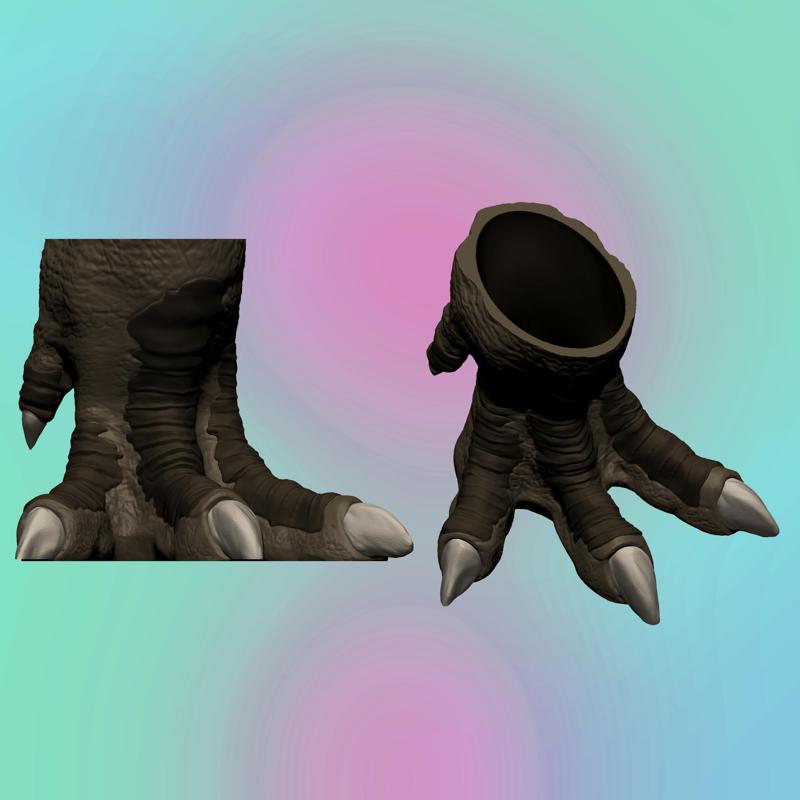 TRex Leg Popcorn Bucket