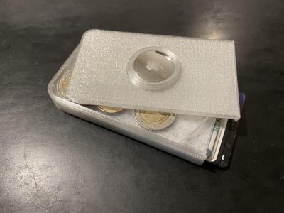 Maker Wallet with Airtag thickened