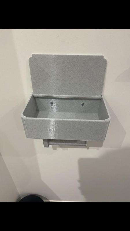 Toilet Roll and Wet Wipe Storage