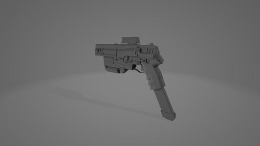 10mm Pistol from Fallout 4
