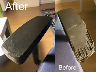 Office chair armrest fix