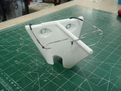 World's ugliest eyeglass holder