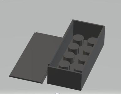 storage box for candle adapter