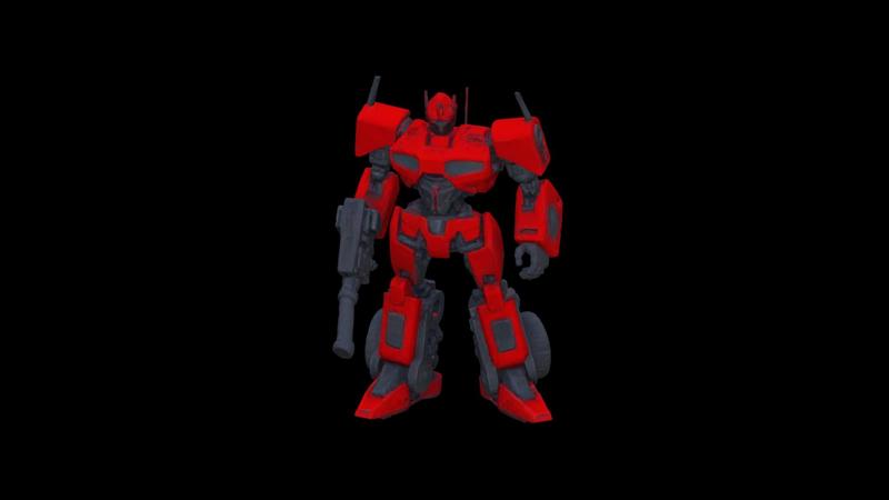 robot Gundam gun
