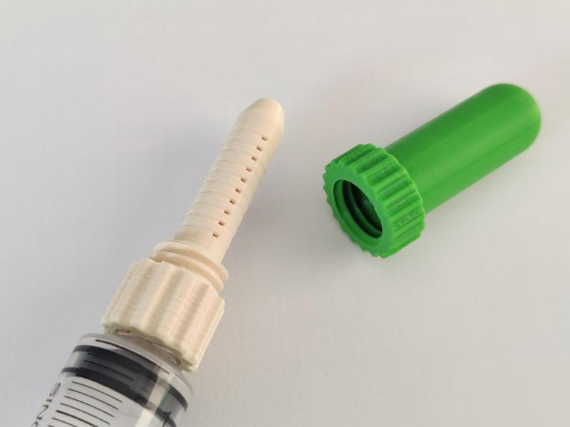 Luer Lok LM8UU Grease tip with screw cap