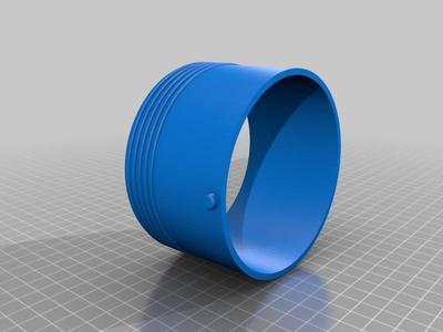 4 inch dust collector twist lock connector