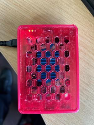 Remixed case for Libre "Le Potato" using M3 threaded inserts