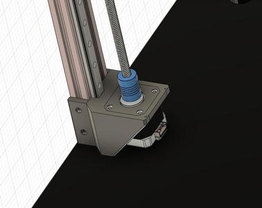 Sapphire plus Z motor holder for EVA3 hotend