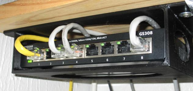 GS308 Under Shelf Bracket