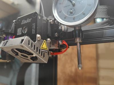 Sprite Extruder Swing Arm Dial Indicator Mount