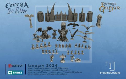 Emperia Ice Elf Army COMPLETE SET