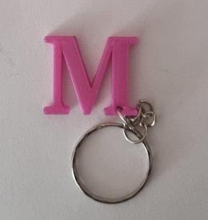 M keychain