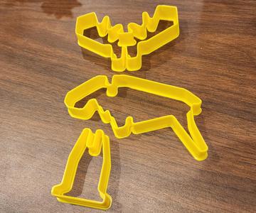IKEA Belöning Chocolate Moose Cookie Cutter