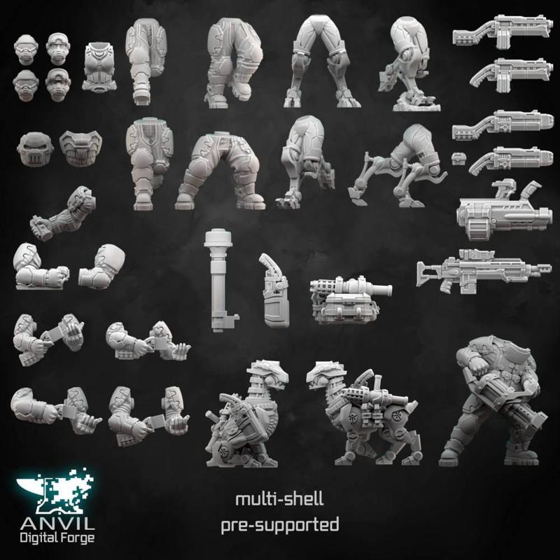 Corporate Security Force - Booster Pack - Anvil Digital Forge 2022