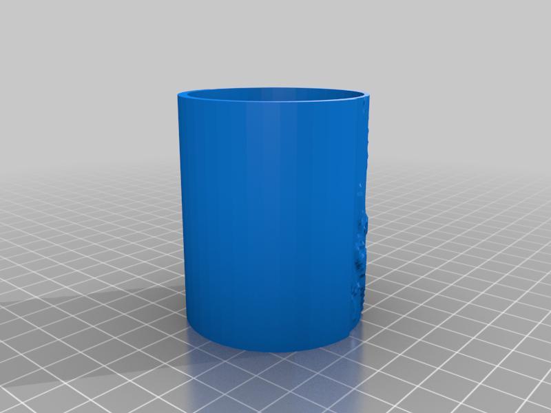 naruto Cylindrical lithopane