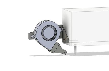 NF Wind 5010 Fan Mount and Air Directing Nozzle