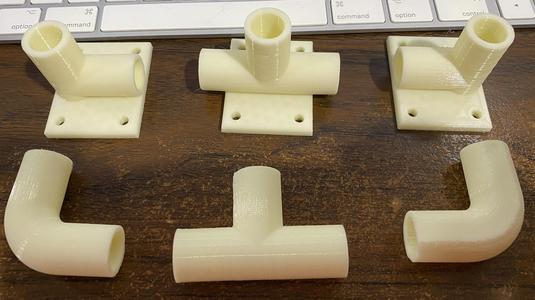 Modular Dowel Shelf System