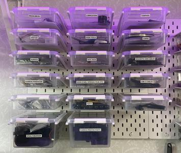 SmartStore bracket for IKEA Skådis pegboards
