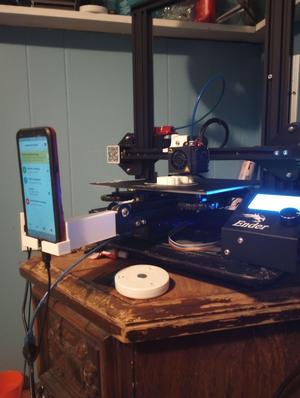 Printer Phone Mount