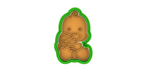 EASTER DUCK CUTTER AND STAMP