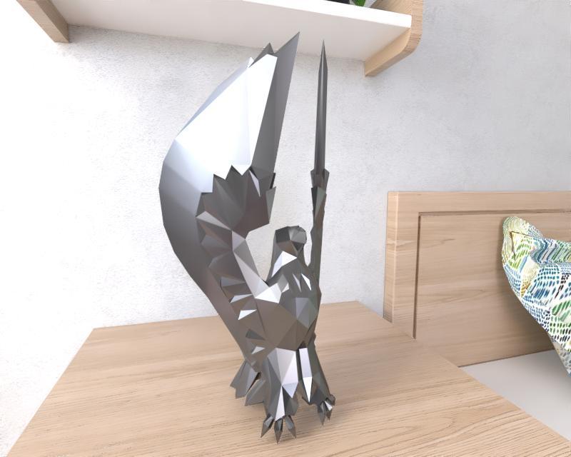 Eagle Lowpoly