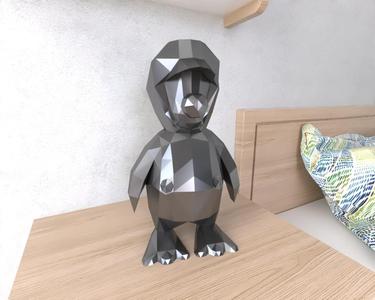 Penguin Luigi Lowpoly