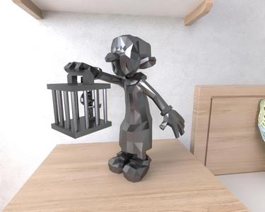 Gargamel lowpoly