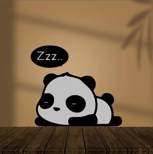 Panda Sleeping DECORATIVE PENDANT HELP ME WITH 1 LIKE