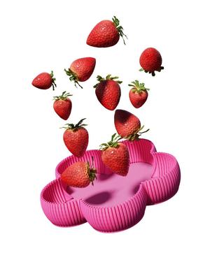 FLOWER PLATE LARGE STACKABLE