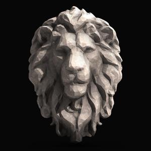 Lion Low Poly
