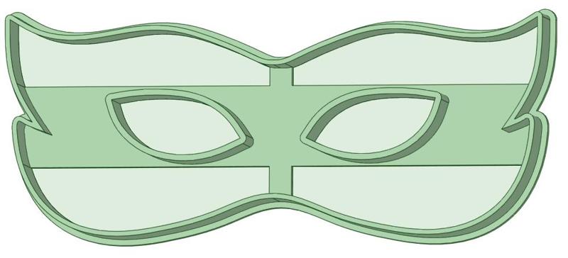 Carnival Mask 2 cookie cutter